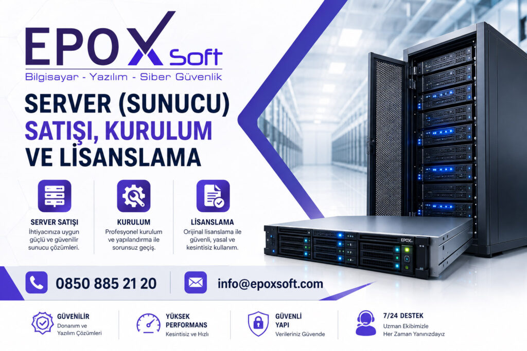 Server (Sunucu) Satışı, Kurulum ve Lisanslama